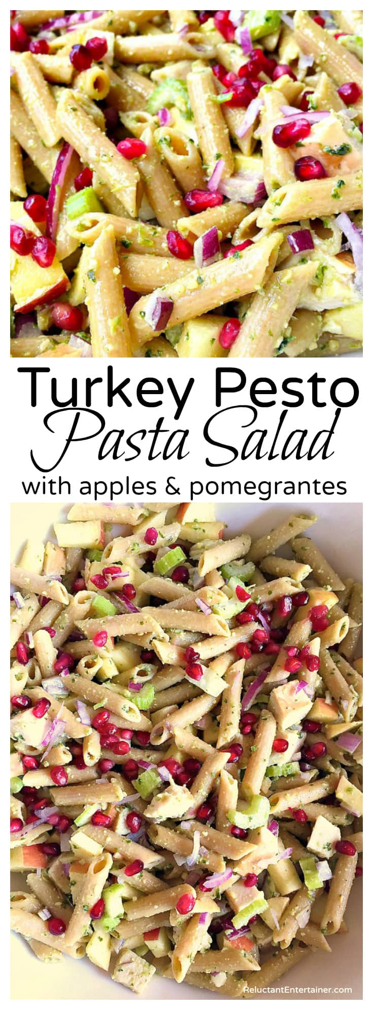 Turkey Pesto Pasta Salad