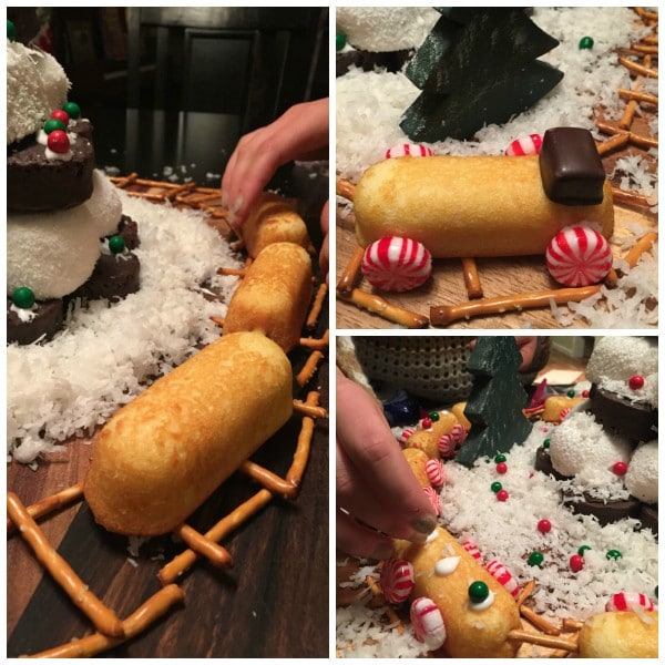 Winter Wonderland Edible Centerpiece #HostessHoliday #HostessHolidaySweeps