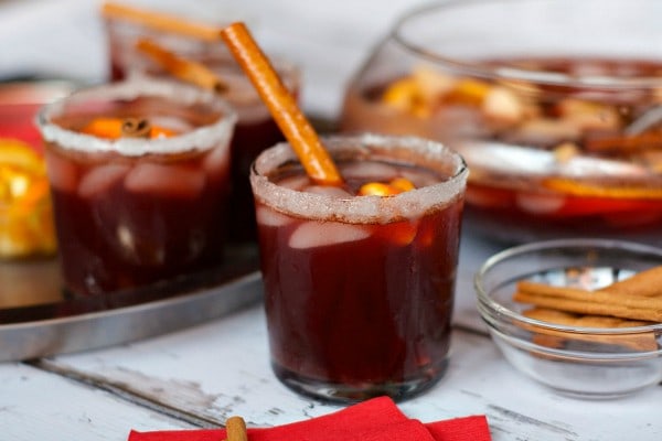 Spiced Red Beet Sangria