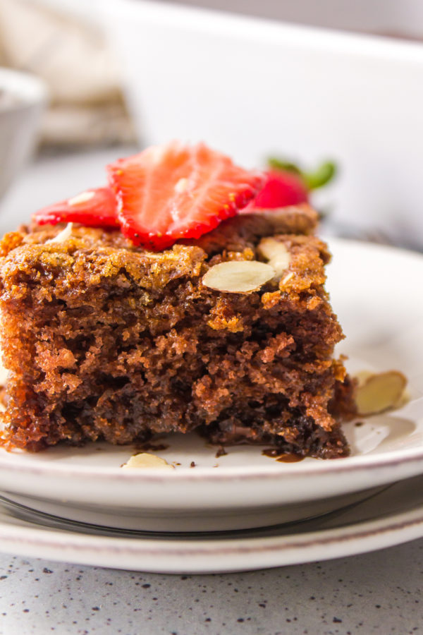 serving of Chocolate Coffee Cake