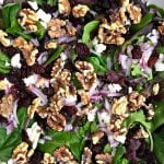 Winter Green Salad with Poppyseed Dressing