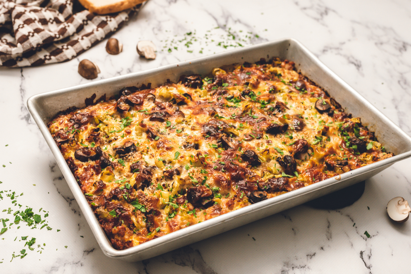 Make Ahead Breakfast Casserole - Reluctant Entertainer