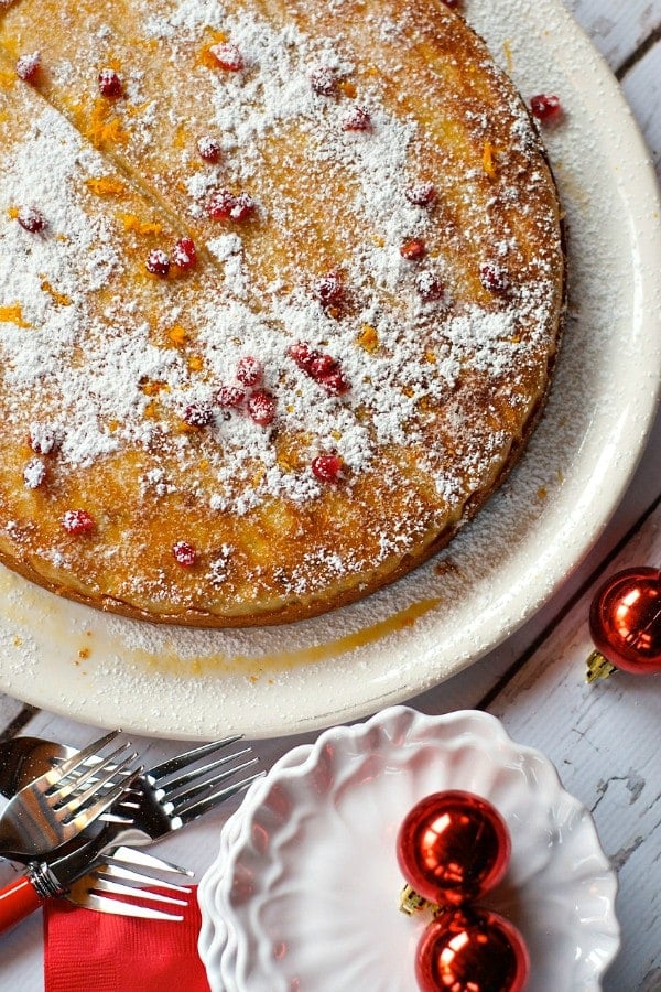 Sweet Garbanzo Bean Flourless Cake