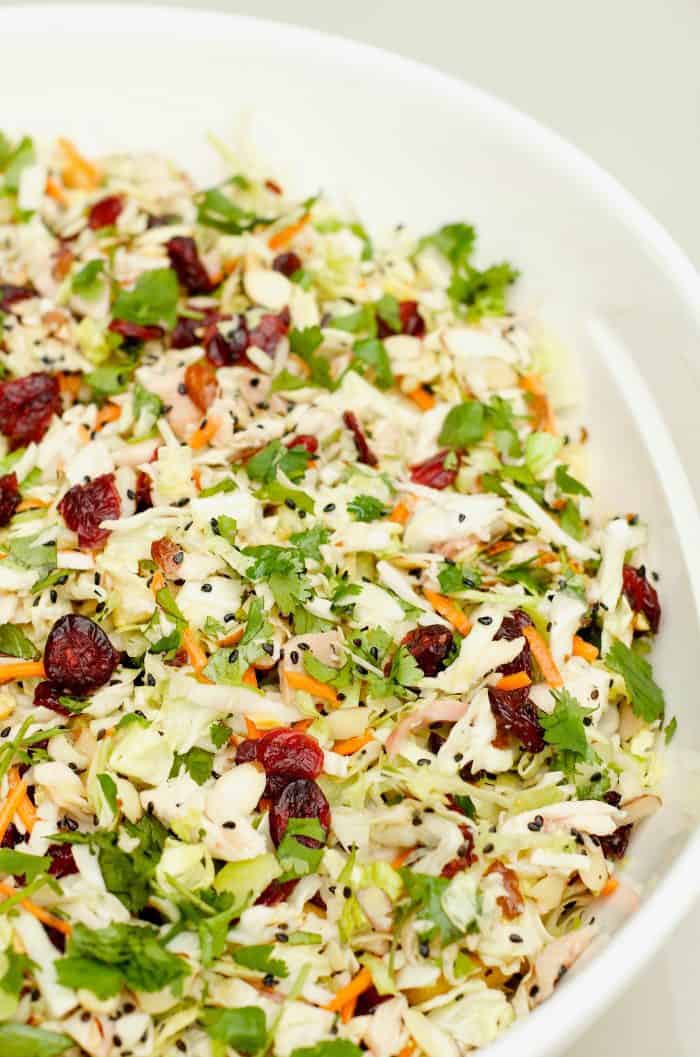 Asian Chicken Cranberry Salad Reluctant Entertainer
