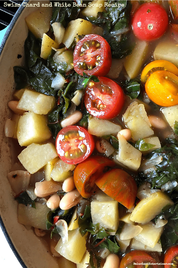 3 tips for staying organized with swiss chard and white bean soup recipe