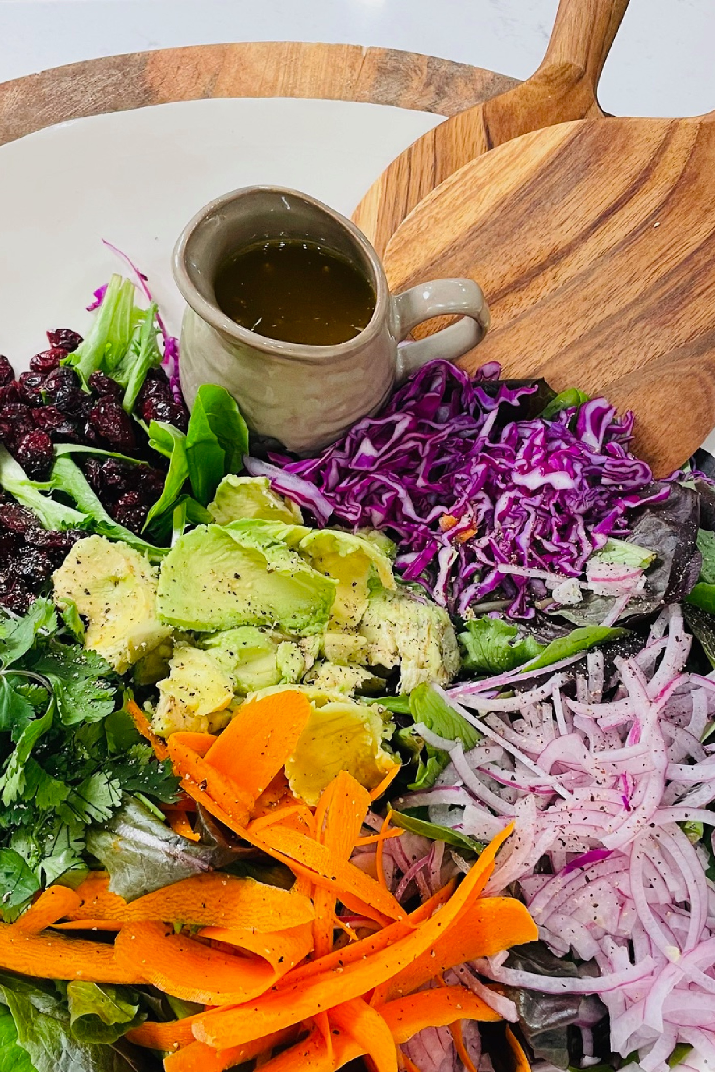 Dinner Party Salad - Reluctant Entertainer