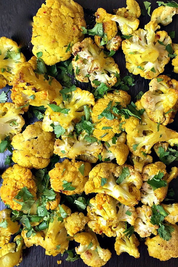 Skinnytaste's Turmeric-Roasted Cauliflower