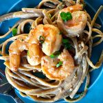 Linguine with Shrimp and Green Onions