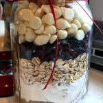 White Chocolate Cranberry Macadamia Nut Cookies in a Jar Recipe