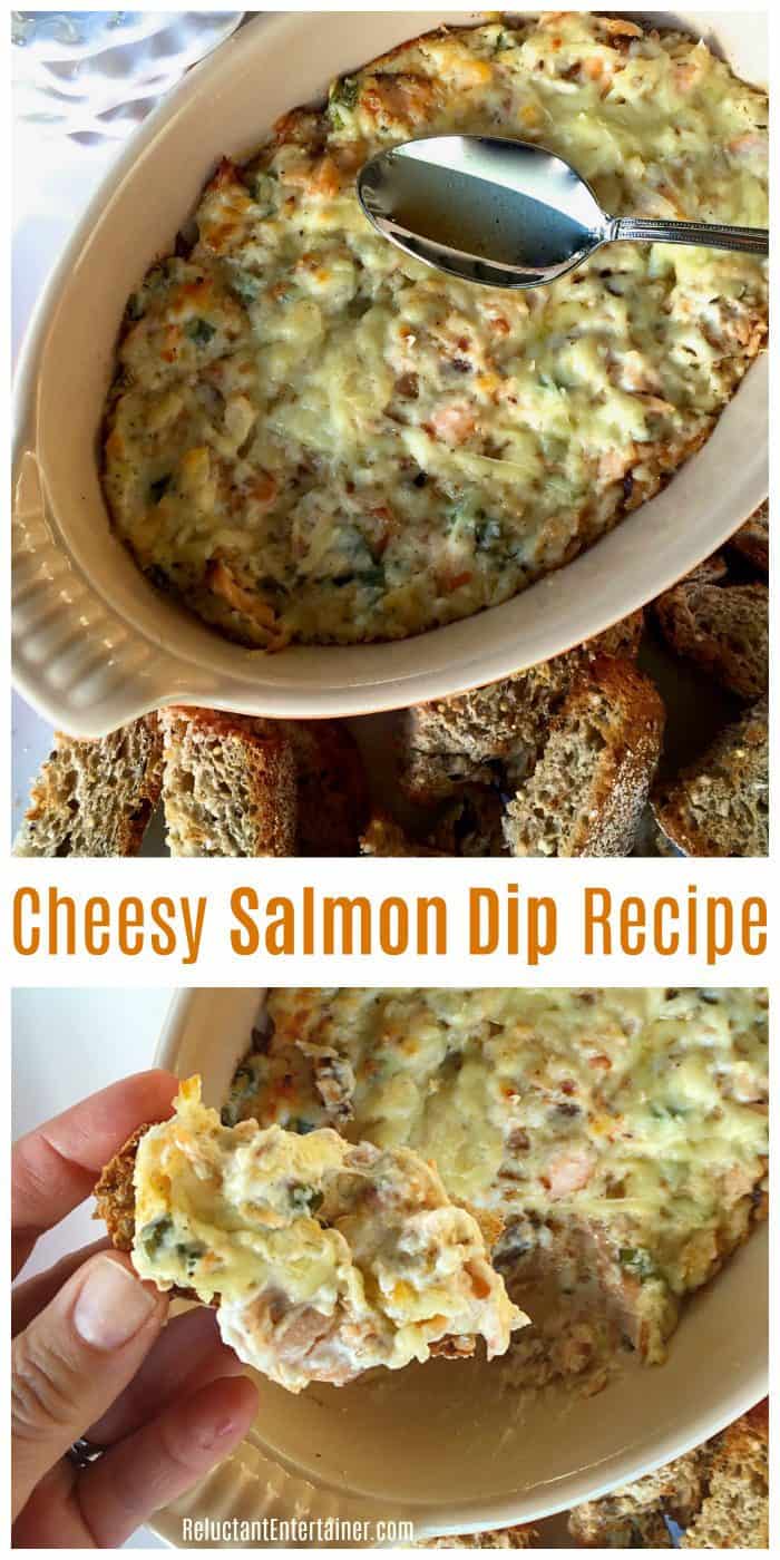 Cheesy Salmon Dip Recipe