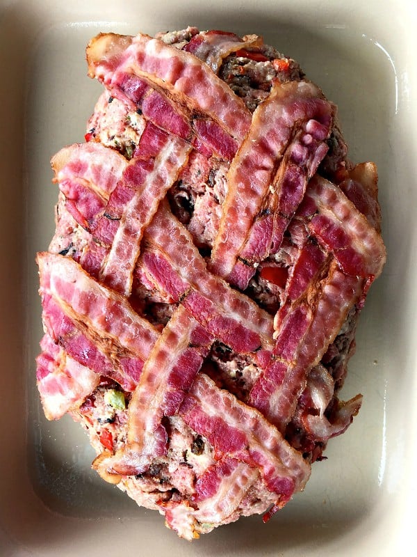 Bacon-Wrapped Meat Loaf Recipe