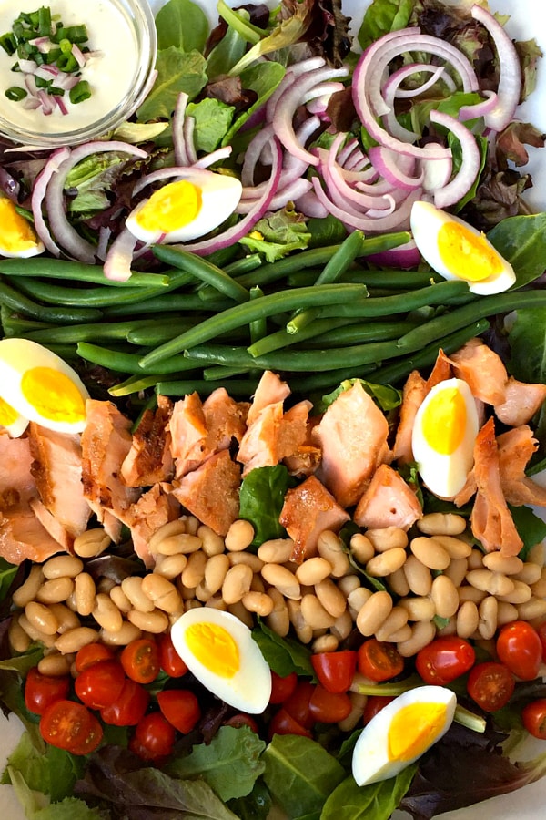 Salmon Nicoise Salad