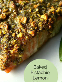 pistachio salmon