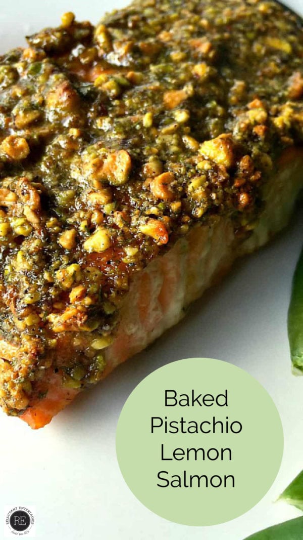 pistachio salmon