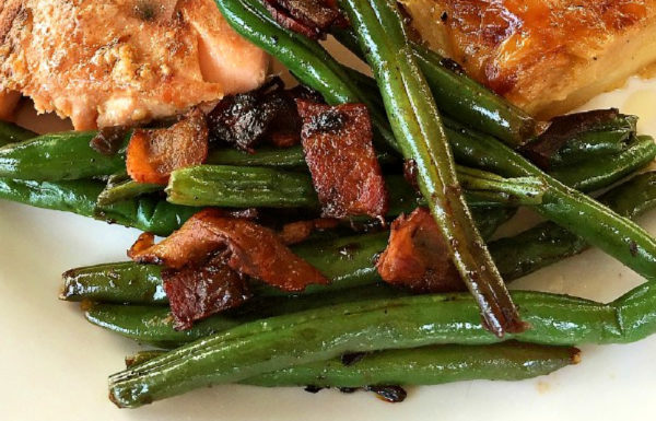 green beans with bacon