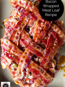 bacon wrapped meat loaf