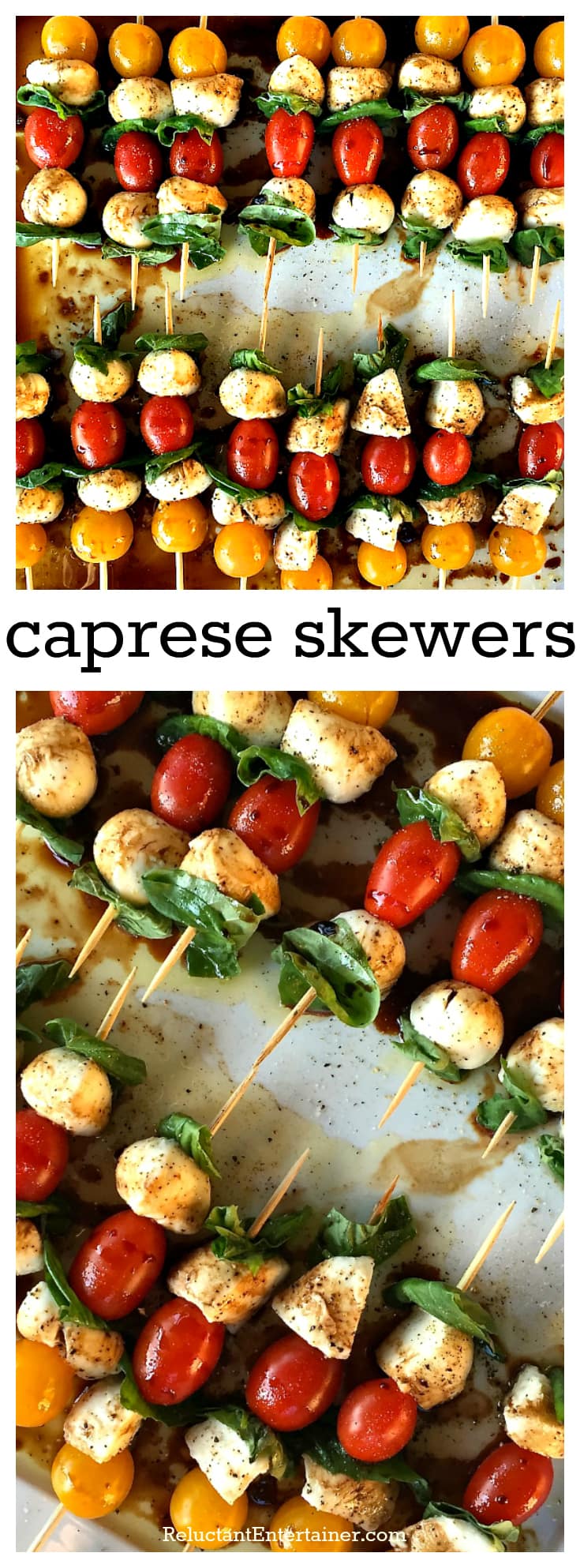 Mini Caprese Skewers