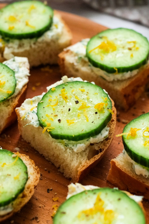 Easy Cucumber Appetizer, Recipe