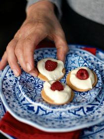 Raspberry Lemon Cream Galettes | ReluctantEntertainer