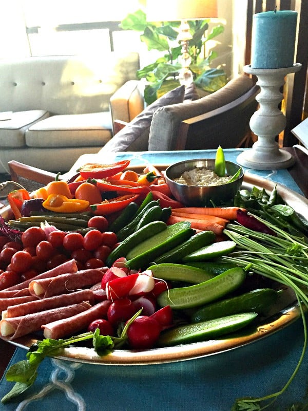7 Tips to a Delicious Crudités Platter | Reluctant Entertainer