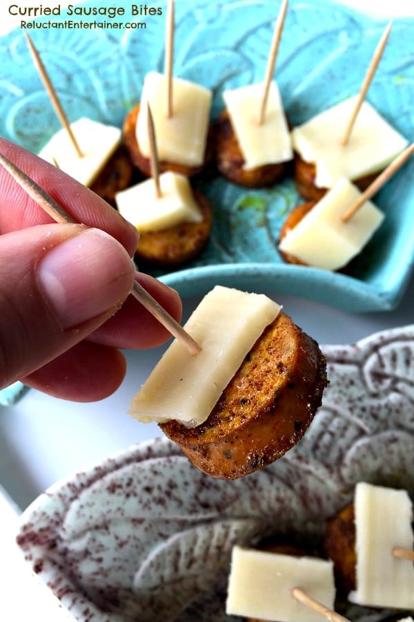 Curried Sausage Bites