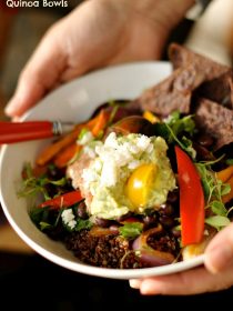 One-Hour Dinner Party with Vegetable Quinoa Bowls