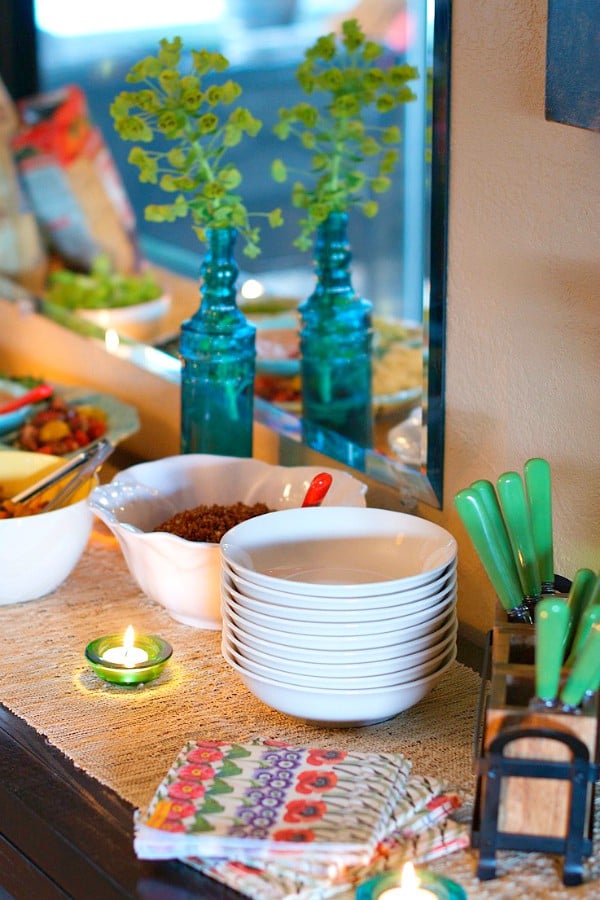 One-Hour Dinner Party with Vegetable Quinoa Bowls