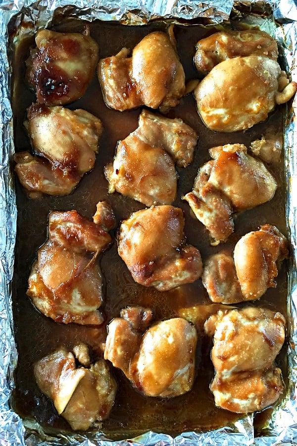 Honey Soy Chicken Thighs