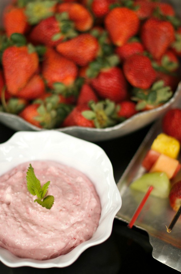 Raspberry Fruit Dip