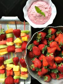 Raspberry Fruit Dip