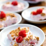 Frosty Almond Raspberry Squares