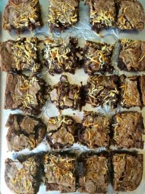 Toasted Coconut Brownies