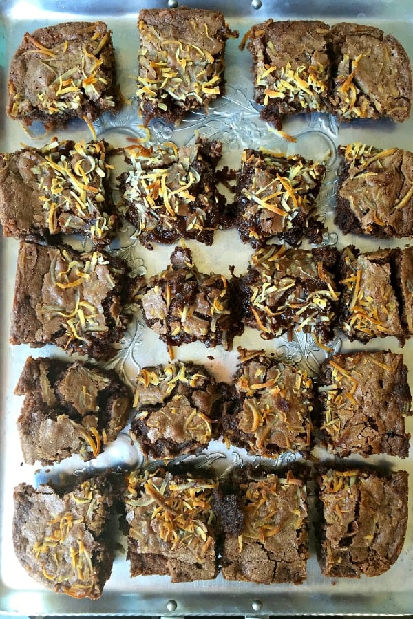 Toasted Coconut Brownies