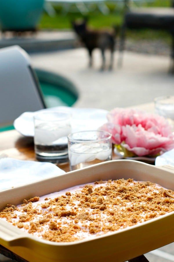 Intimate Mother's Day Dessert: Frosty Raspberry Squares