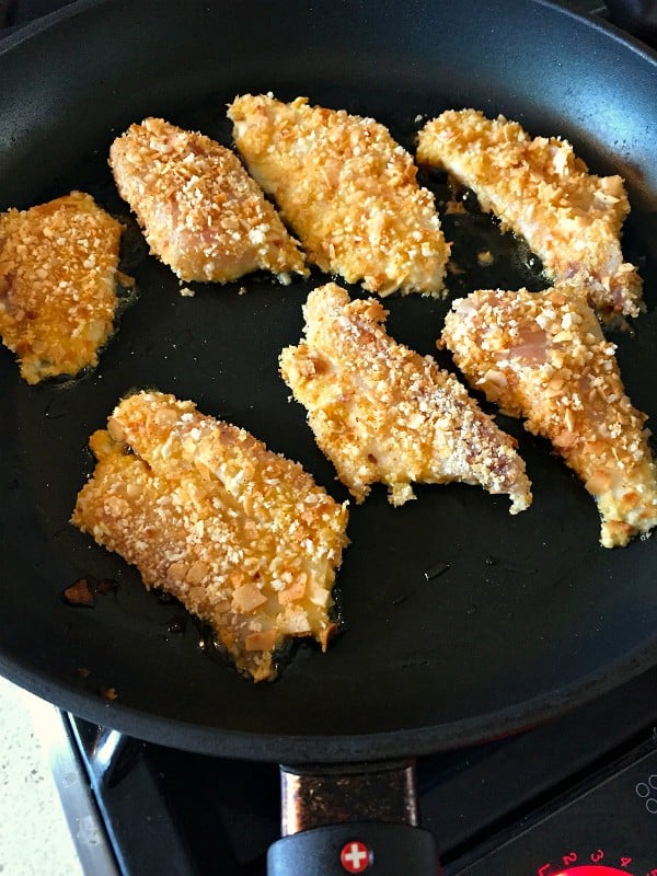 Coconut Crusted Tilapia with Mango Salsa