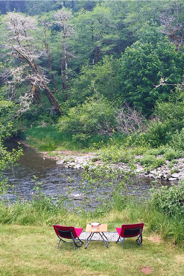 Favorite Camping Spot in Oregon and Red, White, and Blue Apricot Appetizer