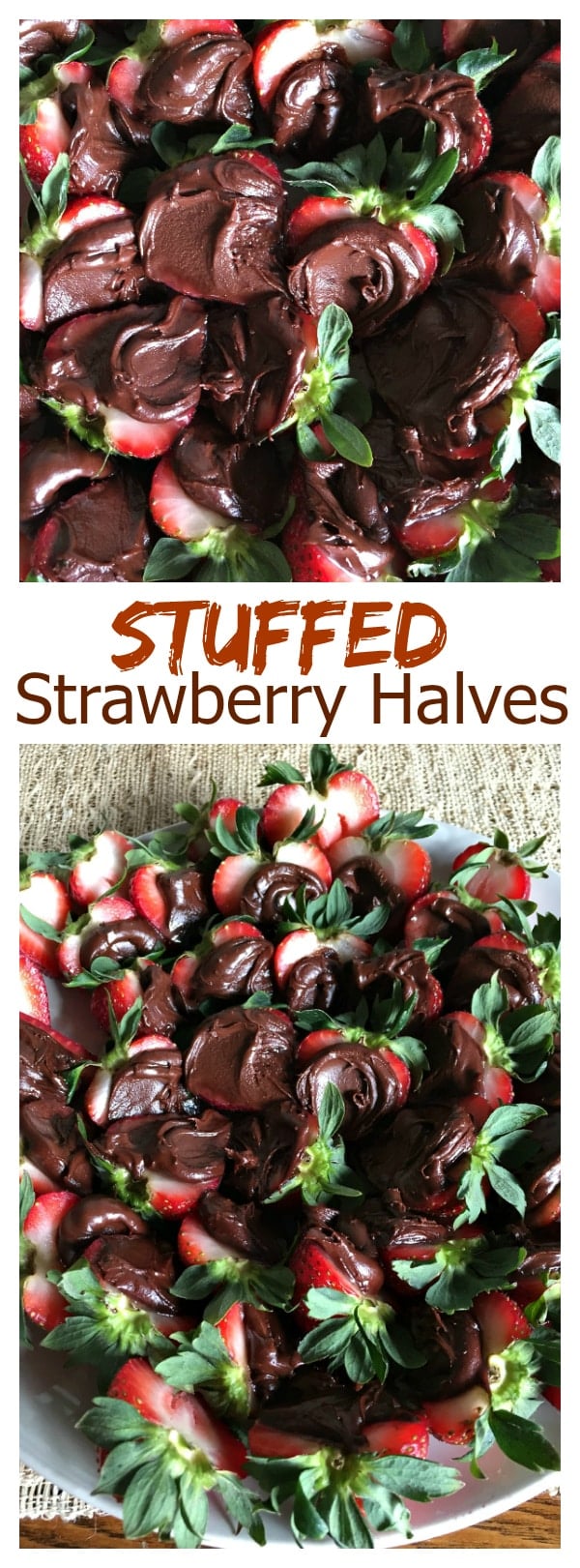Stuffed Strawberry Halves