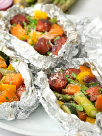 3 dinners in foil