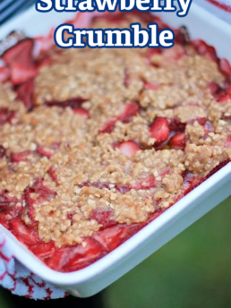 Strawberry Crumble