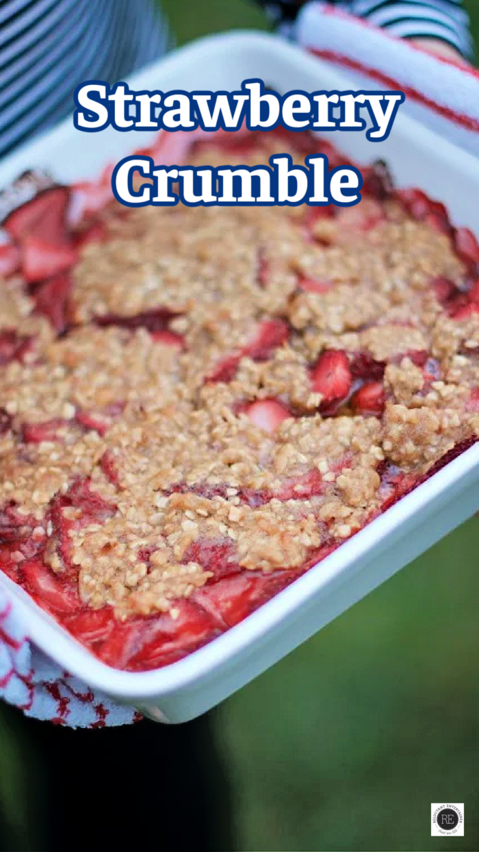 Strawberry Crumble