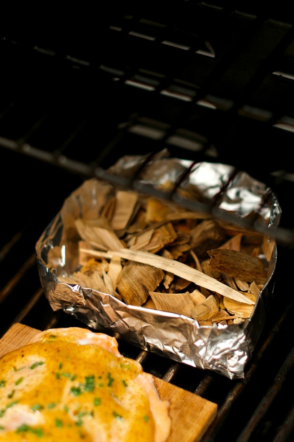 Planked Salmon with MapleAncho Chili
