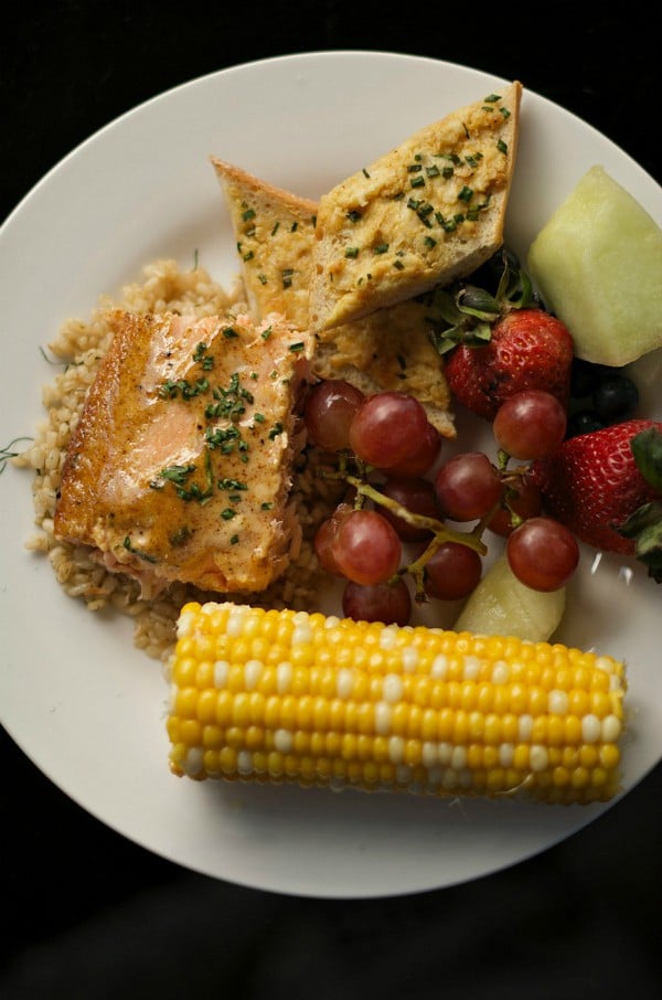 Planked Salmon with Maple-Ancho Chili