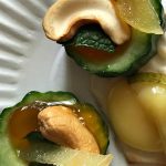 Conversation Starter Appetizer: Mango Chutney Ginger Cucumber Cups