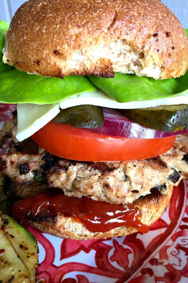 Black Bean Turkey Burgers