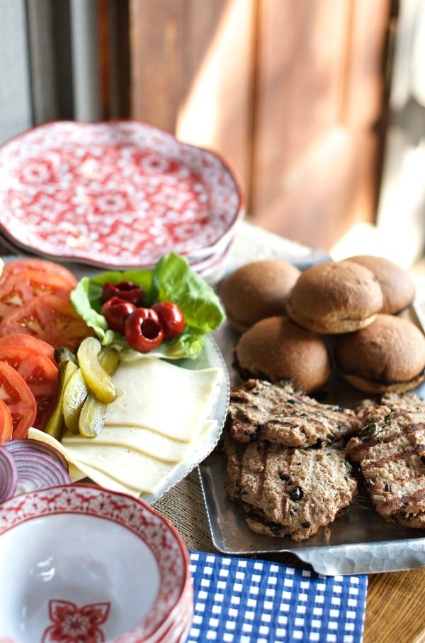 Black Bean Turkey Burgers