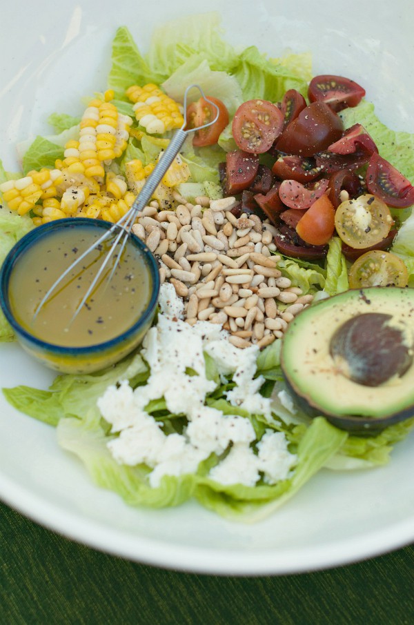 Avocado-Pine Nut Salad