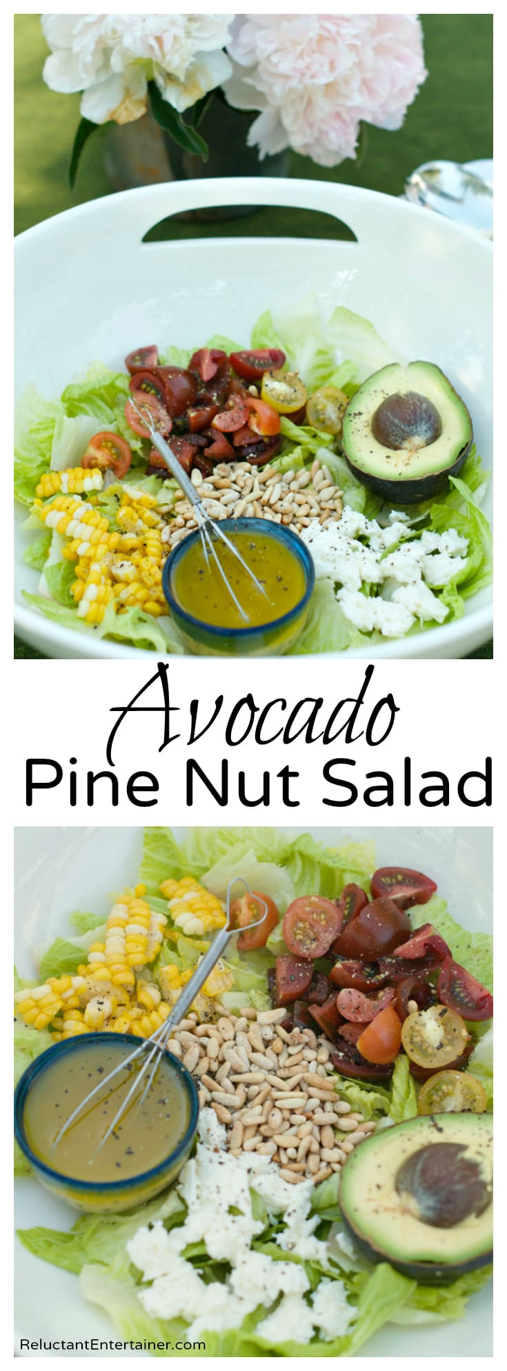 Avocado-Pine Nut Salad