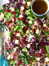 easy antipasti salad