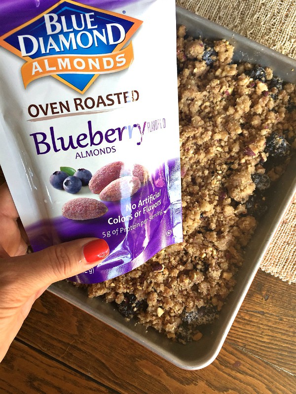 Blackberry Almond Crumble