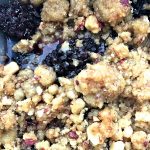 Blackberry Almond Crumble